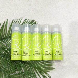 NEW Devacurl No-Poo Quick Cleanser Travel Size Set of 5